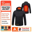 21 Areas Heated Jacket Lightweight USB Electric Coat Men Women 21 Areas Heated Jacket Lightweight USB Electric Coat Men Women