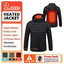 21 Areas Heated Jacket USB Electric Coat Men Women 21 Areas Heated Jacket USB Electric Coat Men Women