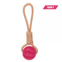 Dog Treat Balls Interactive Rope Rubber Toys for Small Dogs Dog Treat Balls Interactive Rope Rubber Toys for Small Dogs