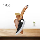 WXCOO Hand Forged High Carbon Boning Cleaver Knife Set WXCOO Hand Forged High Carbon Boning Cleaver Knife Set