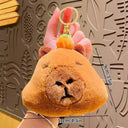 Funny Capybara Plush Toys Cute Keychain Pendant Doll Gift Funny Capybara Plush Toys Cute Keychain Pendant Doll Gift