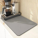 Diatomaceous Earth Coffee Machine Mat Kitchen Drain Placemat Diatomaceous Earth Coffee Machine Mat Kitchen Drain Placemat