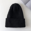 Knitted Hat For Women And Men Universal Thick Warm Beanie Balaclava Knitted Hat For Women And Men Universal Thick Warm Beanie Balaclava