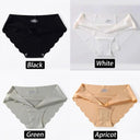 Silk Comfort Briefs Set: Luxurious Seamless Panties Women Silk Comfort Briefs Set: Luxurious Seamless Panties Women