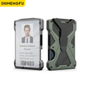 Wallet For Men Slim Aluminum Metal Money Clip RFID Blocking Wallet For Men Slim Aluminum Metal Money Clip RFID Blocking