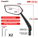 Crystal Clear Cycling Mirror for Enhanced Safety Ride Crystal Clear Cycling Mirror for Enhanced Safety Ride