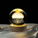 Crystal Ball Lamp With Galaxy Projection Crystal Ball Lamp With Galaxy Projection