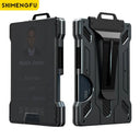 Wallet For Men Slim Aluminum Metal Money Clip RFID Blocking Wallet For Men Slim Aluminum Metal Money Clip RFID Blocking
