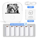 Portable Wireless Mini Sticker Printer For Customizable On-the-Go Printing Portable Wireless Mini Sticker Printer For Customizable On-the-Go Printing