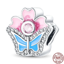 Sparkling Zircon Heart Charm Pendant Sterling Silver Jewelry Sparkling Zircon Heart Charm Pendant Sterling Silver Jewelry