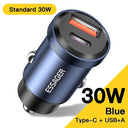 Essager USB Car Charger Fast Charge for iPhone Samsung 30W Essager USB Car Charger Fast Charge for iPhone Samsung 30W