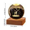 Cosmic 3D Crystal Ball: LED Night Light for Kids Decor Cosmic 3D Crystal Ball: LED Night Light for Kids Decor