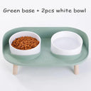 Adjustable Cat Double Bowls Feeder for Healthy Eating Adjustable Cat Double Bowls Feeder for Healthy Eating
