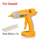 Cordless Hot Melt Glue Gun for Makita Milwaukee Bosch Cordless Hot Melt Glue Gun for Makita Milwaukee Bosch