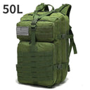 Durable Tactical Camo Backpack 50L 30L For Camping Gear Durable Tactical Camo Backpack 50L 30L For Camping Gear