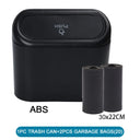 3Pcs Car Trash Can With Lid Contains 60 Garbage Bags 3Pcs Car Trash Can With Lid Contains 60 Garbage Bags