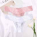 Floral Lace Thong Panties - Confidence Boosting Lingerie Floral Lace Thong Panties - Confidence Boosting Lingerie