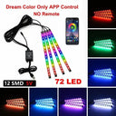Car Interior LED Music Sync Ambient Lighting Kit Elevate Car Interior LED Music Sync Ambient Lighting Kit Elevate