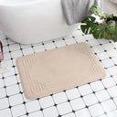 Ultra-Soft Memory Foam Bath Mat with Cobblestone Design Ultra-Soft Memory Foam Bath Mat with Cobblestone Design