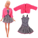 Barbie Doll Fashion Set Chic Coat and Dress for Dolls Barbie Doll Fashion Set Chic Coat and Dress for Dolls