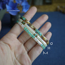 Add Several Miyuki Miyuki Tila Imitating Stone Colorful Bracelet Add Several Miyuki Miyuki Tila Imitating Stone Colorful Bracelet