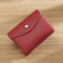 Genuine Leather Coin Purse For Women Slim Compact Wallet Genuine Leather Coin Purse For Women Slim Compact Wallet