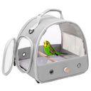 Clear Bird Parrot Transport Carrier Bag Travel With Style Clear Bird Parrot Transport Carrier Bag Travel With Style
