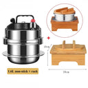 Portable 304 Stainless Steel Mini Pressure Cooker for Quick Meals Portable 304 Stainless Steel Mini Pressure Cooker for Quick Meals