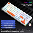 AULA F87 Pro Mechanical Keyboard Wireless 87 Key RGB PBT Gasket AULA F87 Pro Mechanical Keyboard Wireless 87 Key RGB PBT Gasket