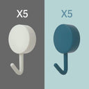 Self-Adhesive Wall Hooks Organize Home Easily No Drilling Self-Adhesive Wall Hooks Organize Home Easily No Drilling