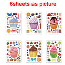 Children's Animal Puzzle Sticker Game for Fun Learning Experience Children's Animal Puzzle Sticker Game for Fun Learning Experience