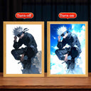 Satoru Gojo Jujutsu Kaisen LED Night Light Photo Frame Satoru Gojo Jujutsu Kaisen LED Night Light Photo Frame