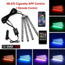 Car Interior LED Music Sync Ambient Lighting Kit Elevate Car Interior LED Music Sync Ambient Lighting Kit Elevate