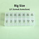 Weekly Portable Pill Organizer with 14 Compartments Weekly Portable Pill Organizer with 14 Compartments