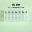 Weekly Portable Pill Organizer With 14 Compartments Weekly Portable Pill Organizer With 14 Compartments