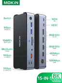 MOKiN USB C Hub Type C Docking Station Multiport Adapter MOKiN USB C Hub Type C Docking Station Multiport Adapter