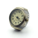 Vintage Punk Roman Quartz Ring Watch Unisex Timepiece Vintage Punk Roman Quartz Ring Watch Unisex Timepiece