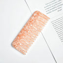 Vibrant Acrylic Hair Comb for Frizz-Free Styling Massage Vibrant Acrylic Hair Comb for Frizz-Free Styling Massage