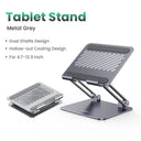 Premium Adjustable Aluminum Tablet Stand for iPad Smartphones Premium Adjustable Aluminum Tablet Stand for iPad Smartphones