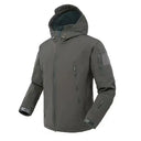 Mens Winter Softshell Tactical Waterproof Hooded Jacket Mens Winter Softshell Tactical Waterproof Hooded Jacket