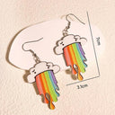 Exaggerated Cartoon Animal Earrings Unique Hip-Hop Jewelry Exaggerated Cartoon Animal Earrings Unique Hip-Hop Jewelry