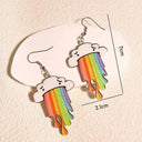 Exaggerated Cartoon Animal Earrings Unique Hip Hop Jewelry Exaggerated Cartoon Animal Earrings Unique Hip Hop Jewelry