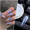 Aurora Rainbow Neon Shimmer Nail Art Powder Kit Set For Glam Aurora Rainbow Neon Shimmer Nail Art Powder Kit Set For Glam