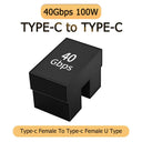 High-Speed USB-C Elbow Adapter for Fast Android Charging High-Speed USB-C Elbow Adapter for Fast Android Charging