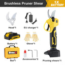 20V Battery Powered Electric Pruning Shears with Dual Batteries 20V Battery Powered Electric Pruning Shears with Dual Batteries