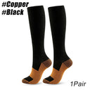 Knee-High Copper Compression Socks for Ultimate Support Knee-High Copper Compression Socks for Ultimate Support