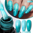 Winter Magic Nail Gel Kit: Mesmerizing Snowflake Art Winter Magic Nail Gel Kit: Mesmerizing Snowflake Art