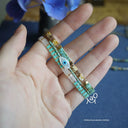 Colorful Miyuki Tila Bead Bracelet Imitating Stone Colorful Miyuki Tila Bead Bracelet Imitating Stone