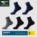 Ultimate Comfort Cotton Socks for Men Sweat Absorbing Durable Ultimate Comfort Cotton Socks for Men Sweat Absorbing Durable