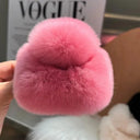 Crab Plush Fur Hair Clip Trendy Accessory For Girls Crab Plush Fur Hair Clip Trendy Accessory For Girls